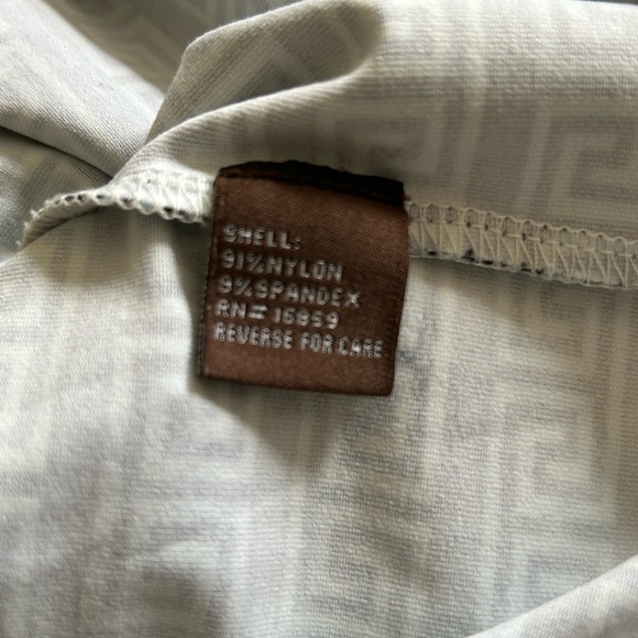 J. McLaughlin Wmns L Grecian Link Sheath Dress Signature Catalina Cloth Stretch - Picture 12 of 13